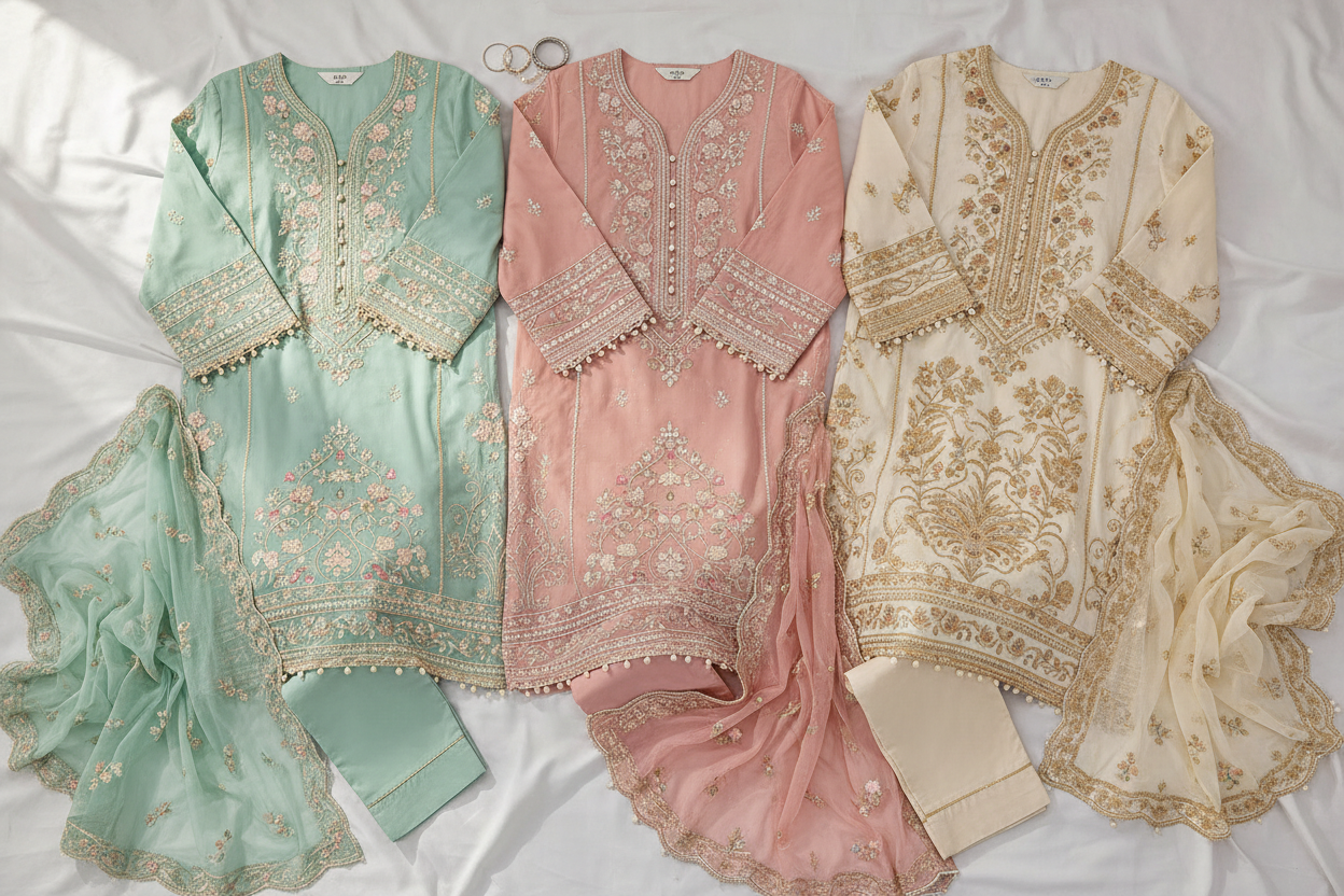 Mint Green Pleated Co-ord Set