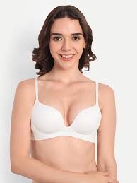 White Push-Up Bra