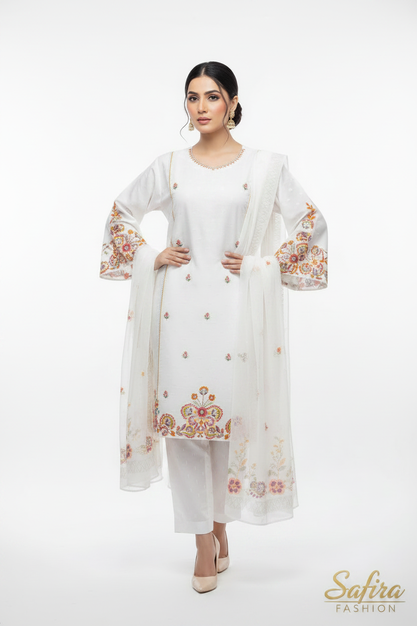 White Suit Model